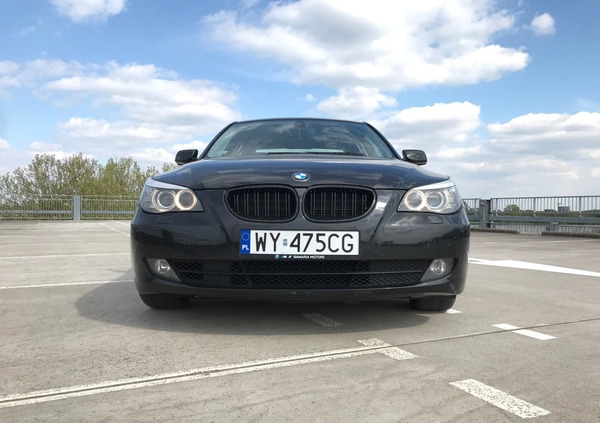 BMW Seria 5 cena 18200 przebieg: 272300, rok produkcji 2008 z Warszawa małe 232